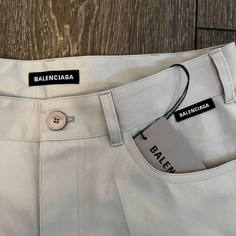BALENCIAGA Flared Trousers.